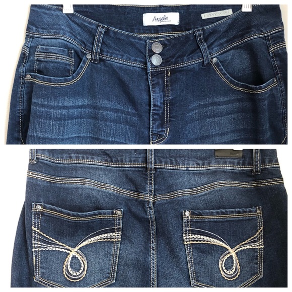 angels curvy skinny jeans